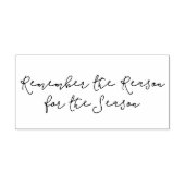 Reden voor het seizoen Christmas Rubber Art Stamp Rubberstempel (Afrduk)