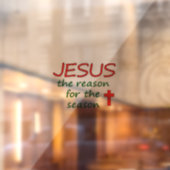 Reden voor JESUS Reden voor verraad Raamsticker (Vel 2)