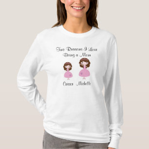Redenen dat ik graag een mam-bruine haar ben t-shirt