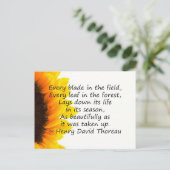 Redenen van het leven briefkaart (Staand voorkant)