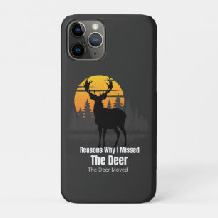 Redenen waarom ik de herten miste iPhone 11 pro hoesje