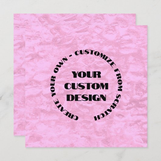 Redesign from Scratch Créer votre propre carte (Devant / Derrière)