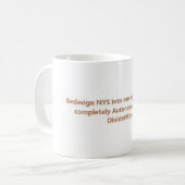 Redessiner la tasse (Devant gauche)