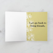 Redevenons amis Carte (Intérieur)