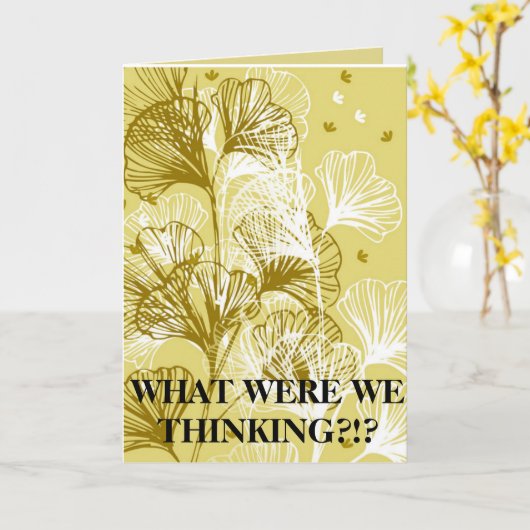 Redevenons amis Carte (Fleur jaune)