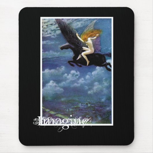 RedFairy Pegasus ~ Imagine mousepad Muismat (Voorkant)