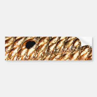 "Redfish" - rode drum door PatternWear© Bumpersticker