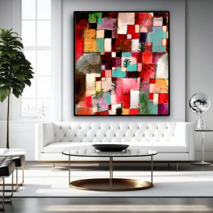 Redgreen en Violet-Yellow Rhythms Poster