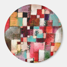 Redgreen en Violet-Yellow Rhythms van Paul Klee