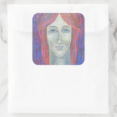 Redhead 2012 vierkante sticker (Tas)