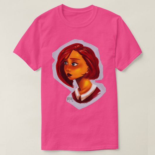 Redhead 23 t-shirt (Design voorkant)