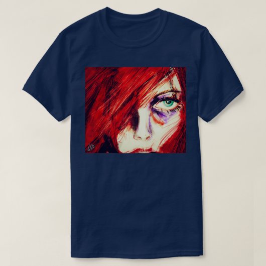 Redhead 2 t-shirt (Design voorkant)