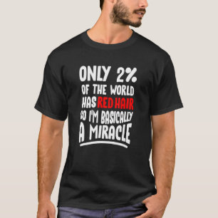Redhead 2 van mensen Ginger Pride Red Hair Readhea T-shirt