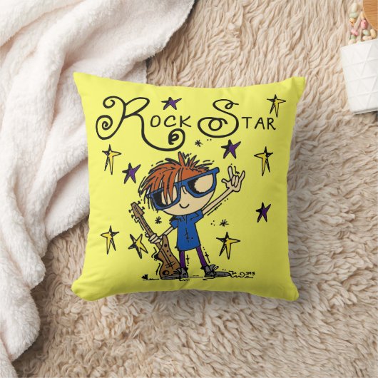 Redhead Boy Rock Star Kussen (Deken)