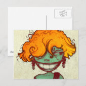 Redhead Briefkaart (Voorkant / Achterkant)