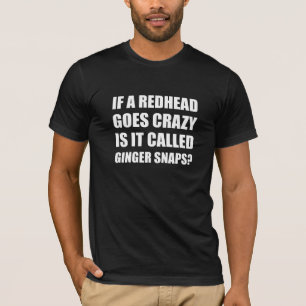 Redhead: Ginger Snap T-shirt