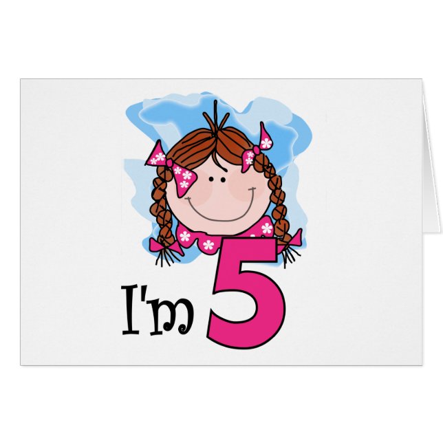 Redhead Girl, ik ben vijf (Voorkant Horizontaal)