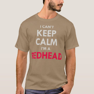 Redhead Hair Quote Funny Humor Gezegde 10 T-shirt