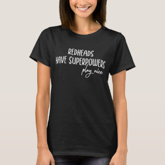 Redhead heeft superkrachten Vrouwen_s/Neck Tank Ho