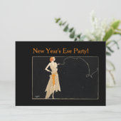  Redhead Lady uit 1920 Kaart (Staand voorkant)