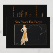  Redhead Lady uit 1920 Kaart (Voorkant / Achterkant)