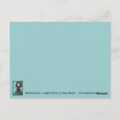 Redhead Lucy briefkaart (Achterkant)