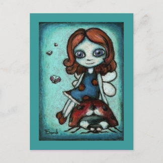 Redhead Lucy briefkaart