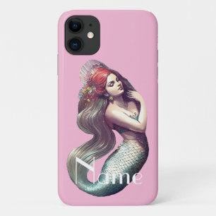 Redhead Mermaid Beauty iPhone 11 Hoesje