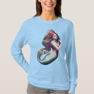 Redhead Mermaid Beauty Thunder_Cove T-shirt