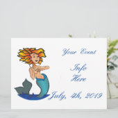 Redhead Mermaid Thunder_Cove (Staand voorkant)