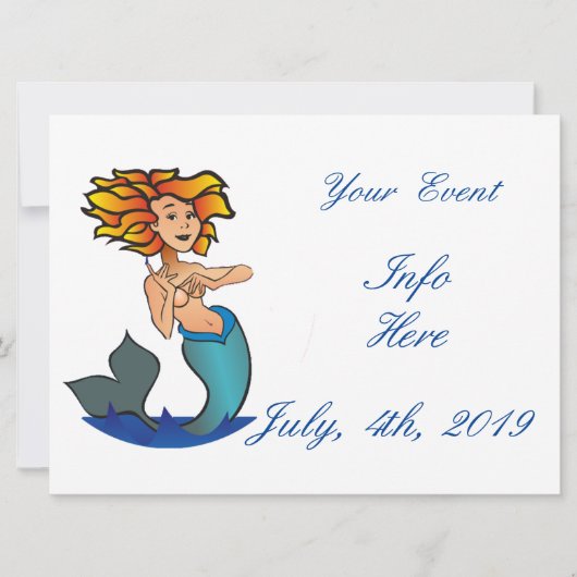Redhead Mermaid Thunder_Cove (Voorkant)