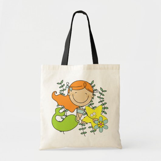 Redhead Mermaid Tote Bag (Voorkant)