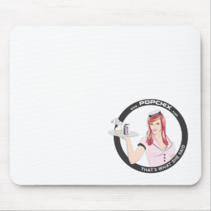 Redhead PopChiX Girl Mousepad Muismat