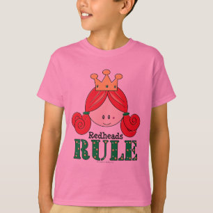Redhead Rule Redhead T shirt