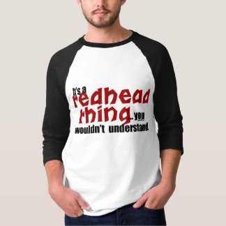 Redhead Thding T-shirt