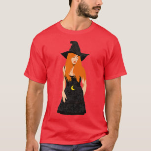 Redhead Witch Witchcore Aestetic T-shirt