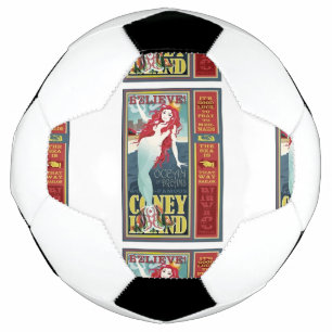 redheaded meermin van het konijneiland voetbal