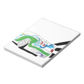 Redlampen Notitieblok (Gedraaid)