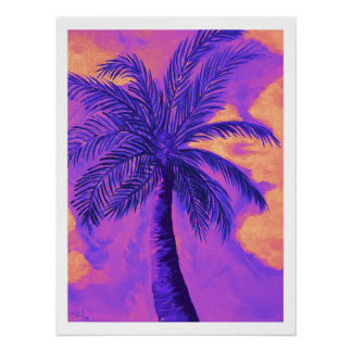 Redland Bay Palm Tree Tropicana Perfect Poster