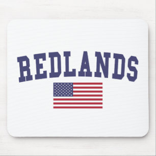 Redlands Amerikaanse vlag Muismat