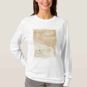Redlands quadrangle toont San Andreas Rift T-shirt