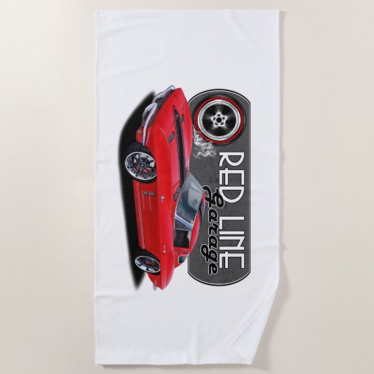 Redline Garage Stingray Strandlaken (Voorkant)