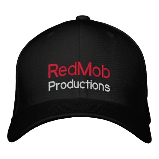 RedMob-Pet Geborduurde Pet (Voorkant)