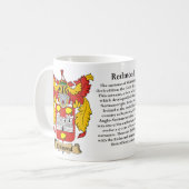 Redmond, l'origine, la signification et la tasse (Devant gauche)