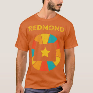 Redmond Oregon Vintage Gedecoreerde Souvenir 1 T-shirt