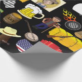 Redneck Birthday Cadeaupapier (Hoek)