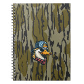 Redneck Duck Bottomland Camo Duck Jagen Notitieboek (Voorkant)
