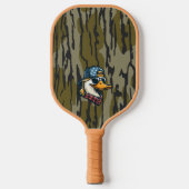  Redneck Duck Bottomland Camo Duck Jagen Pickleball Paddle (Voorkant)