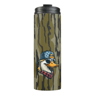 Redneck Eend Bottomland Camo Eend Jagen Redneck Thermosbeker