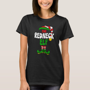Redneck Elf Pajama Matching Group Kerstmis Holida T-shirt